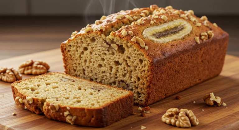 banana nut bread with cake mix