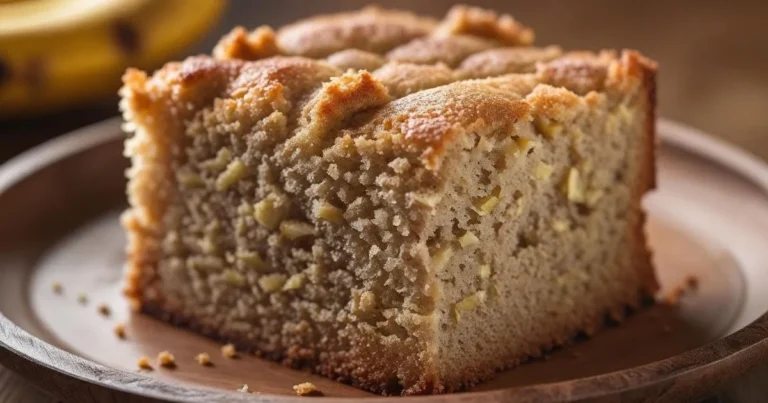Banana Cake Recipe