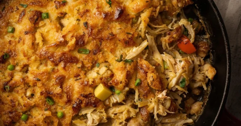 cornbread dressing with chicken