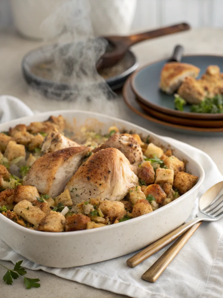 chicken and dressing