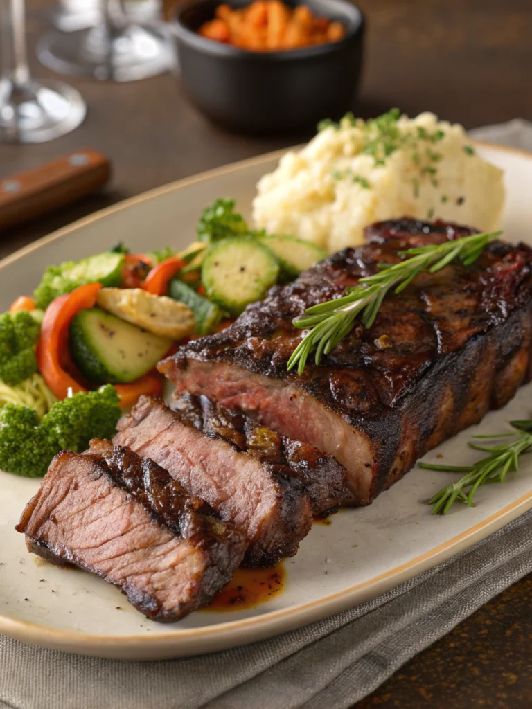 grilled boneless beef short ribs