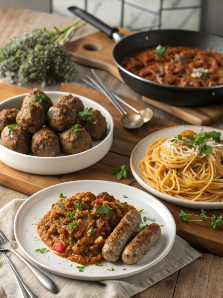 Ground Beef and Sausage Recipes