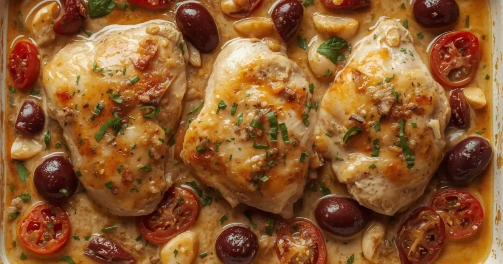 Tuscan paleo chicken