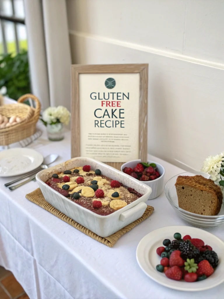 gluten free cake recipe