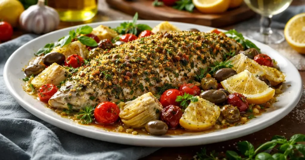 Herb-crusted Mediterranean beef country style ribs