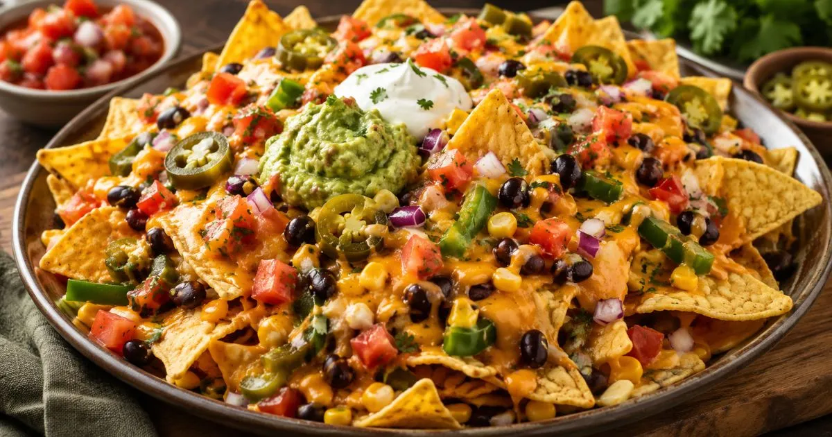 vegetarian nachos