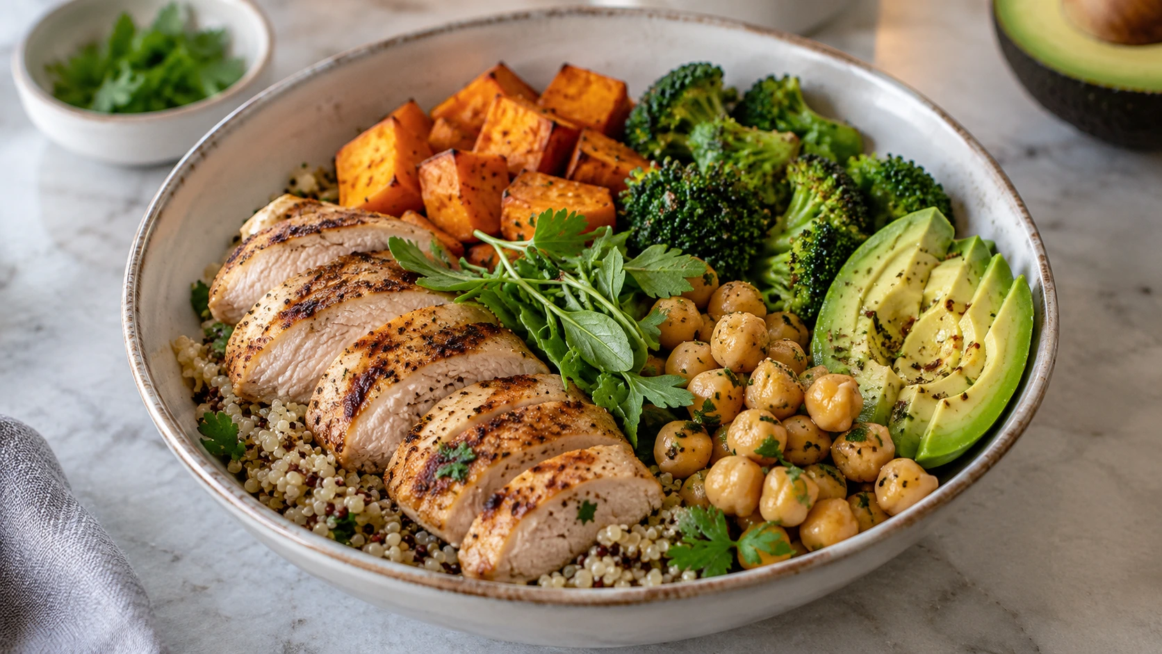low calorie high protein meals